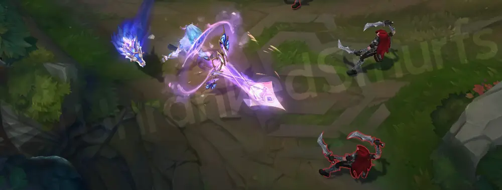 Prestige Porcelain Kindred E - Mounting Dread first mark with delicate gold crackle on the target