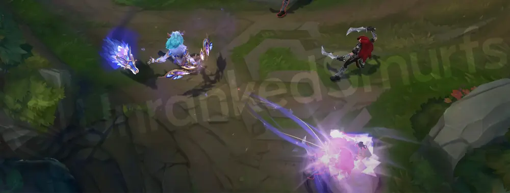 Prestige Porcelain Kindred E - Mounting Dread second mark showing layered porcelain fracture motifs