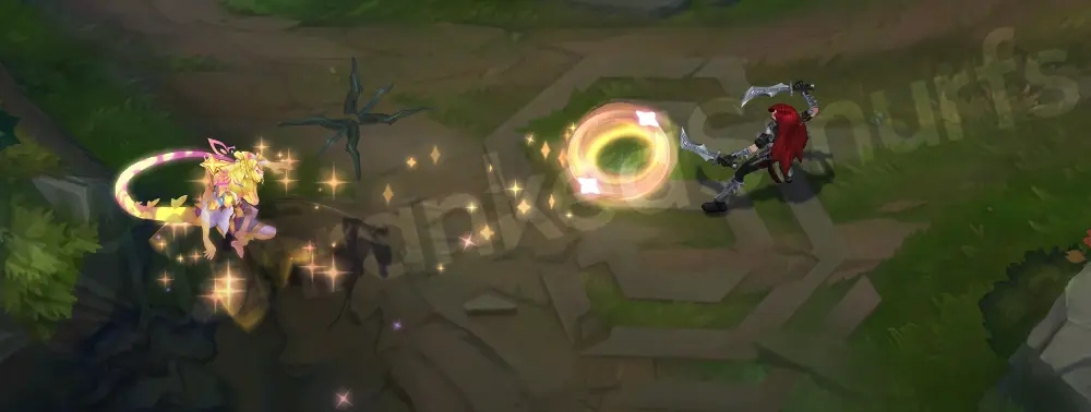 Prestige Star Guardian Neeko E - Tangle-Barbs part 1 ribbon with star-tipped snare