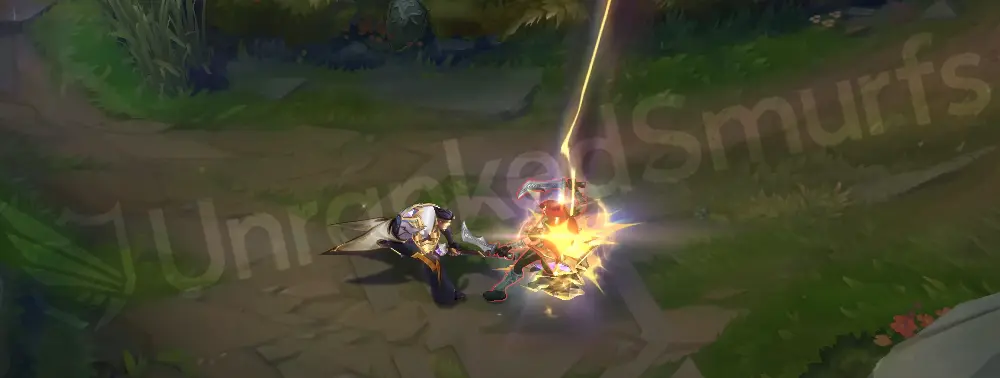 Prestige T1 Jayce basic attack projectile variant 1