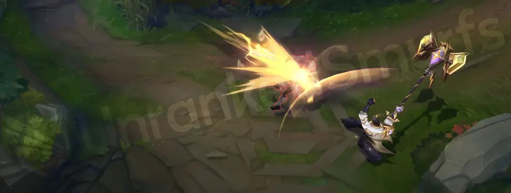 Prestige T1 Jayce E acceleration field mid-cast