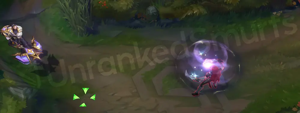 Prestige T1 Jayce Q Shock Blast impact splash