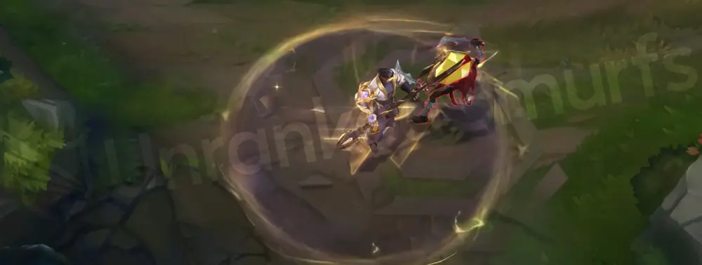 Prestige T1 Jayce W Hyper Charge muzzle flashes and color motifs