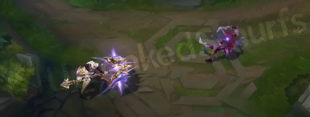 Prestige T1 Jayce W finishing burst visual