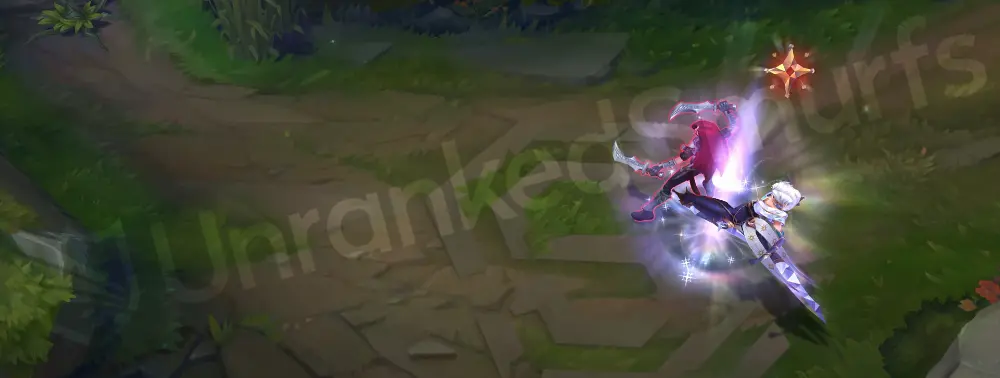 Prestige Winterblessed Camille E grappling line with star-tipped anchor