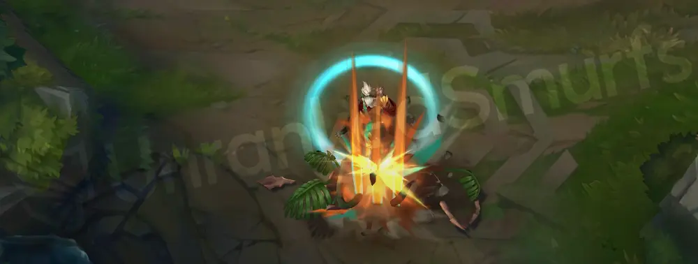 Primal Ambush Riven recall - splitting a tree to retrieve a magical orb