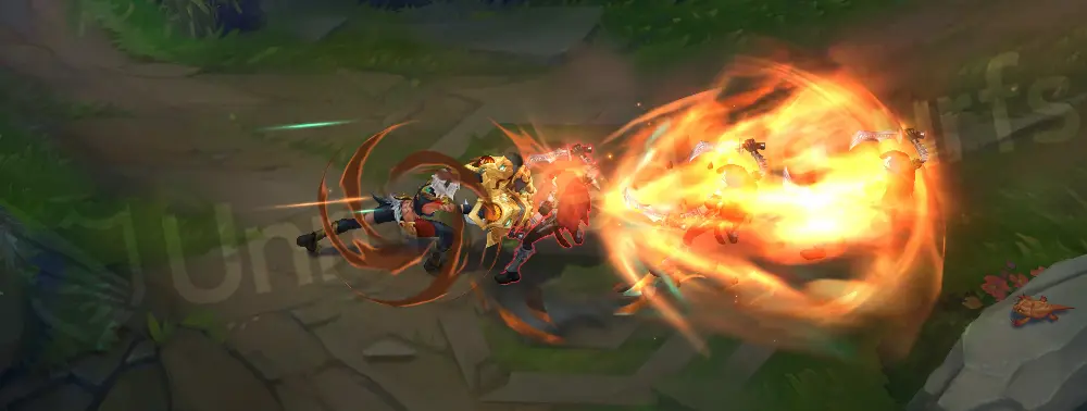 Primal Ambush Vi E second swing with light green undertone