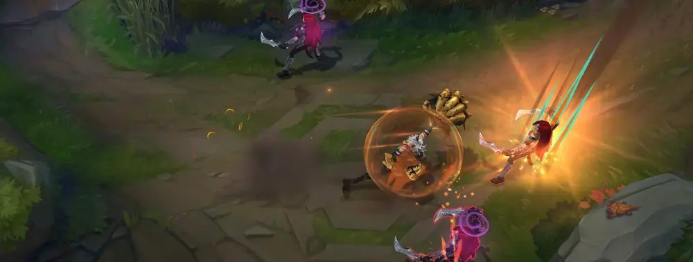 Primal Ambush Vi R mid-flight pursuit effect