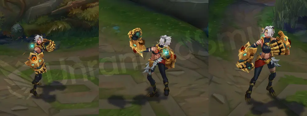 Primal Ambush Vi skin overview front and side in-game