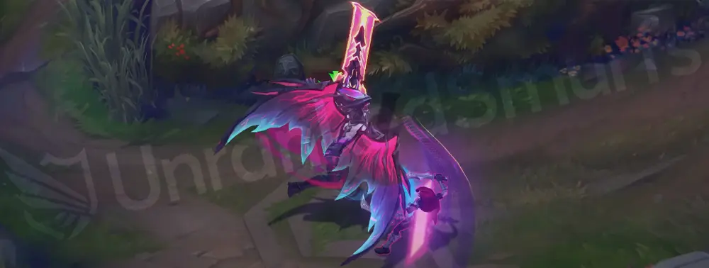 Primordian Aatrox R Part 3 – aura and ground crack visuals during ultimate