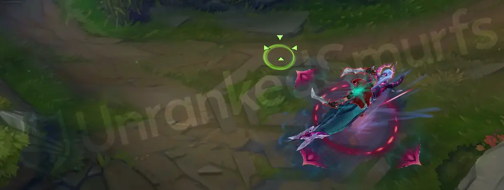 Primordian Bel'Veth Q - Void Surge angle 2 with liquid splash textures