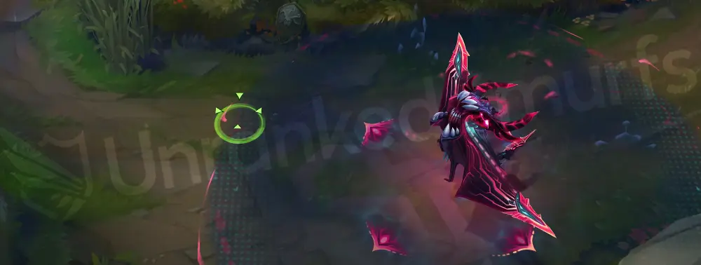 Primordian Bel'Veth R - transformed form with red, pink, and black palette