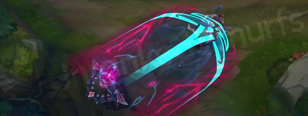 Primordian Briar E start with watery, abyssal shield visuals