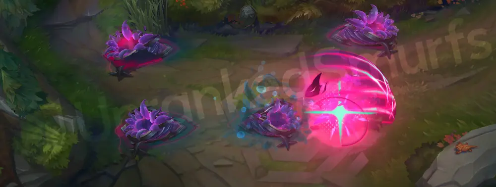 Primordian Rek'Sai R ability visual, part 3 (finish and splash)