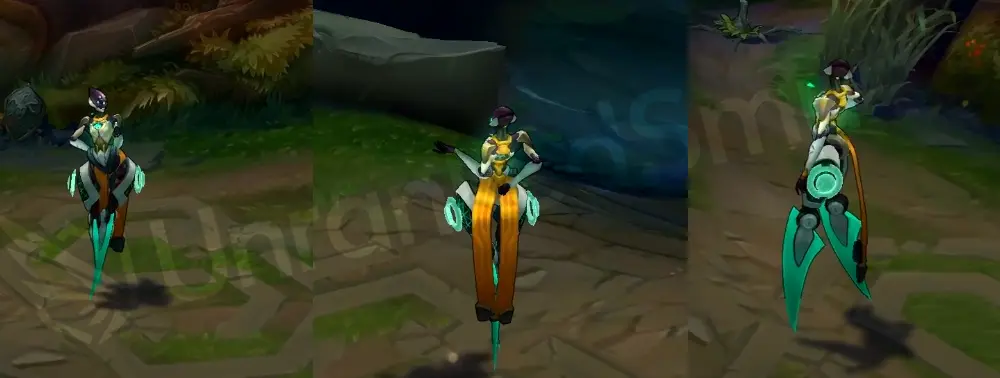 Program Camille front and side in-game overview