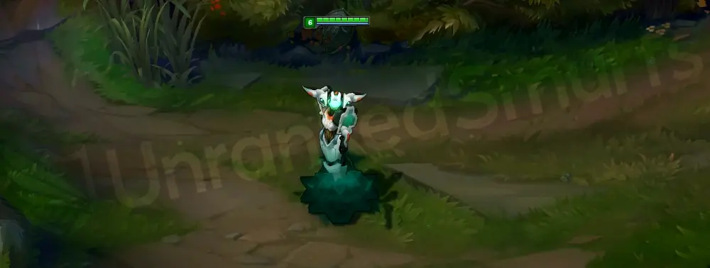 Program Lissandra emote with robotic UI flourish