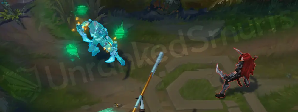 Program Nami E - Tidecaller’s Blessing with glowing hardlight fins and circuitry