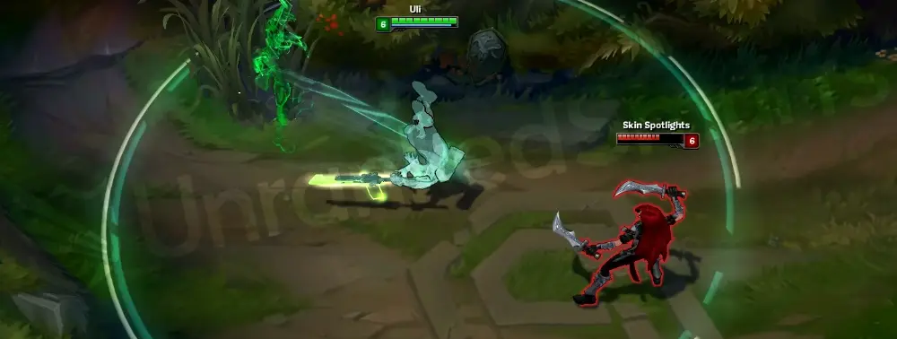PROJECT: Ekko E Phase Dive dash with green tech particles