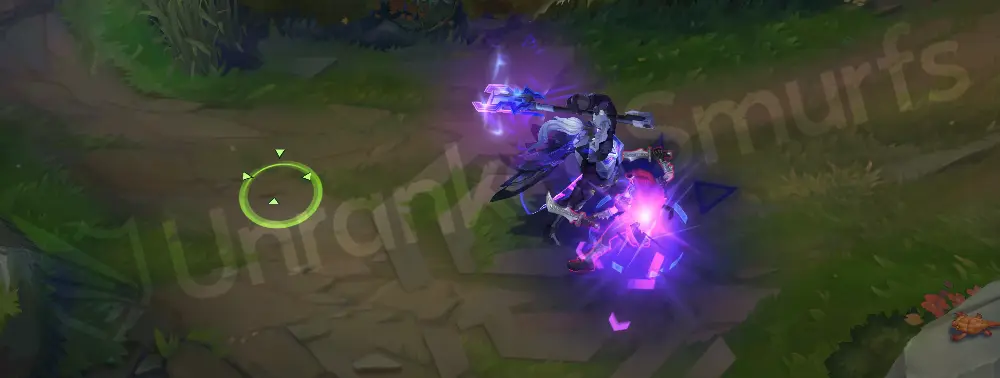 PROJECT: Jax Q - Leap Strike landing impact with holographic shards