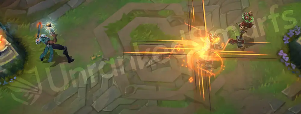 PROJECT: Lucian W - Ardent Blaze with UI-like orange marker