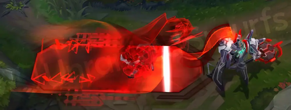 PROJECT: Mordekaiser E pull with hard-light grid