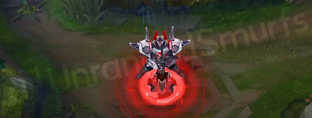 PROJECT: Mordekaiser emote with robotic faceplate