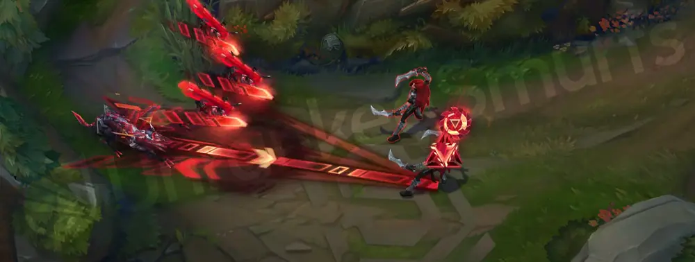 PROJECT: Naafiri W lunge start-up with targeting HUD