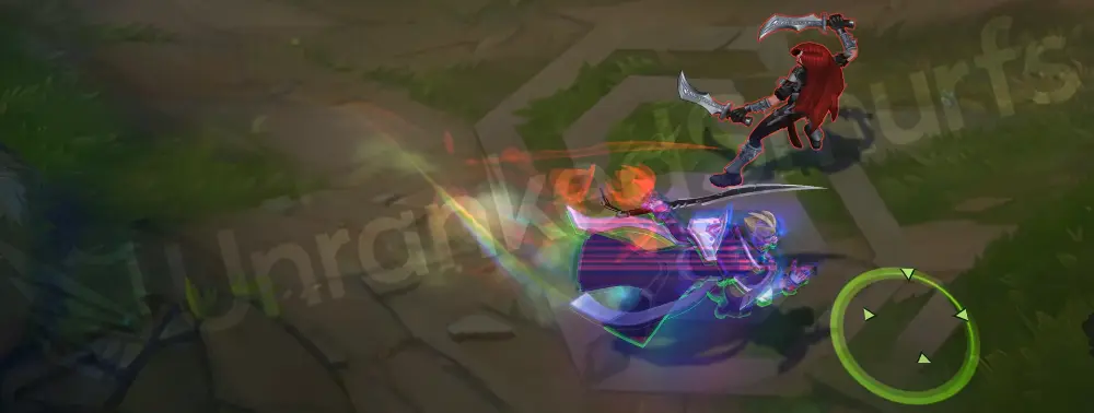 PsyOps Master Yi R - Highlander speed trail with glitch and chromatic streaks