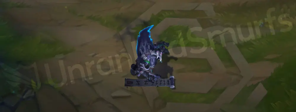 PsyOps Pyke emote with helmet HUD flicker