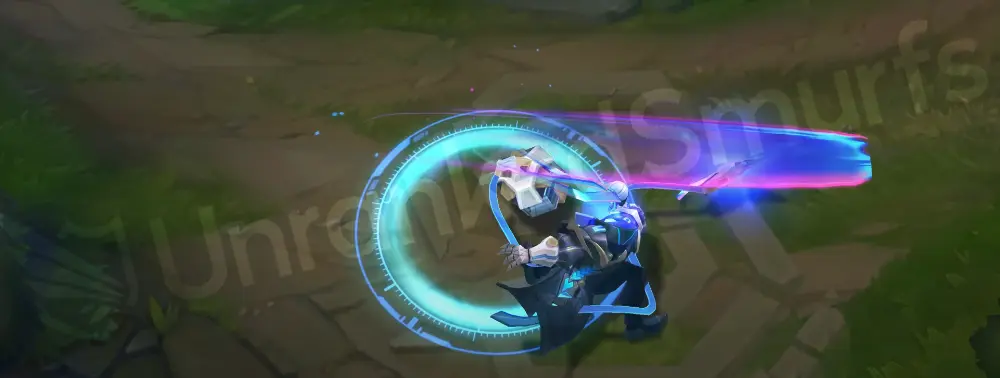 Pulsefire Thresh recall creating a time gate with holograms