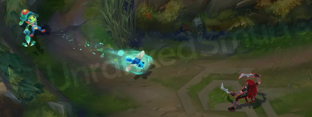 Rain Shepherd Fizz R (Chum the Waters) initial toss with frog tag