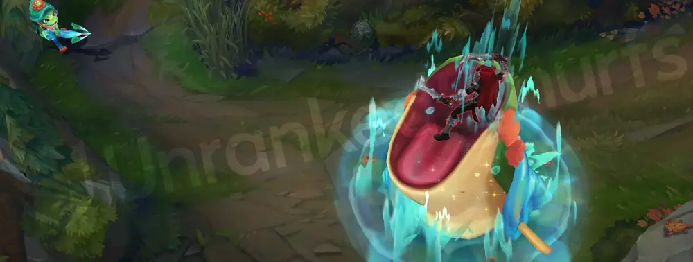 Rain Shepherd Fizz R hit: large frog emerges instead of a shark