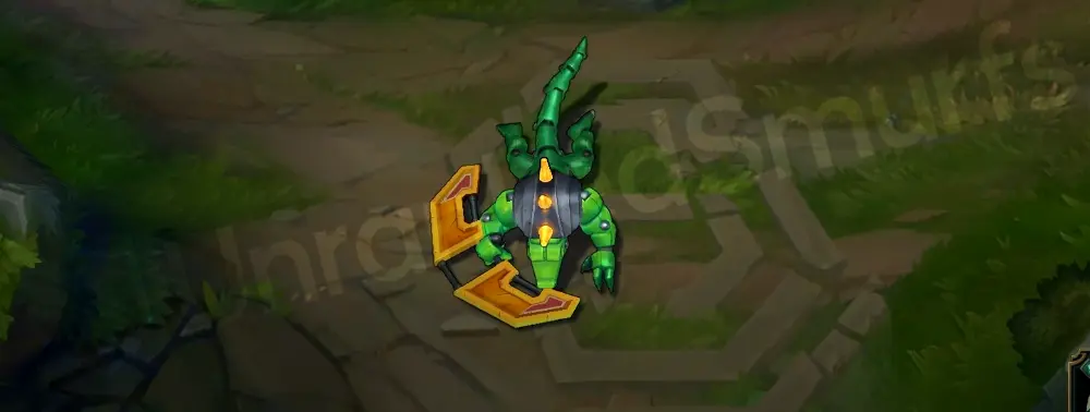 Renektoy Renekton emote/taunt with playful toy gestures