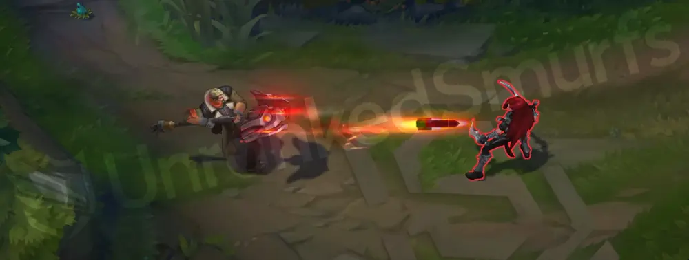 Resistance Jayce basic auto attack animation, hammer form