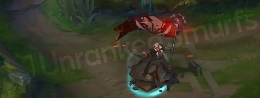 Resistance Jayce recall animation with resistance gear and holographic effects