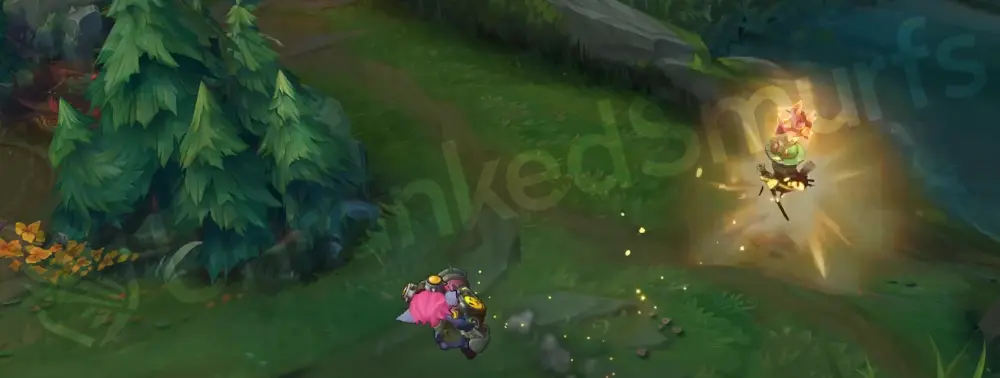 Riot Girl Tristana E Explosive Charge placed on target
