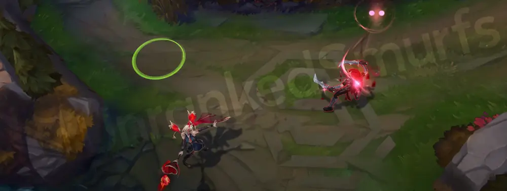 Risen Legend LeBlanc Q animation — detonation with gilded shimmer (part 2)