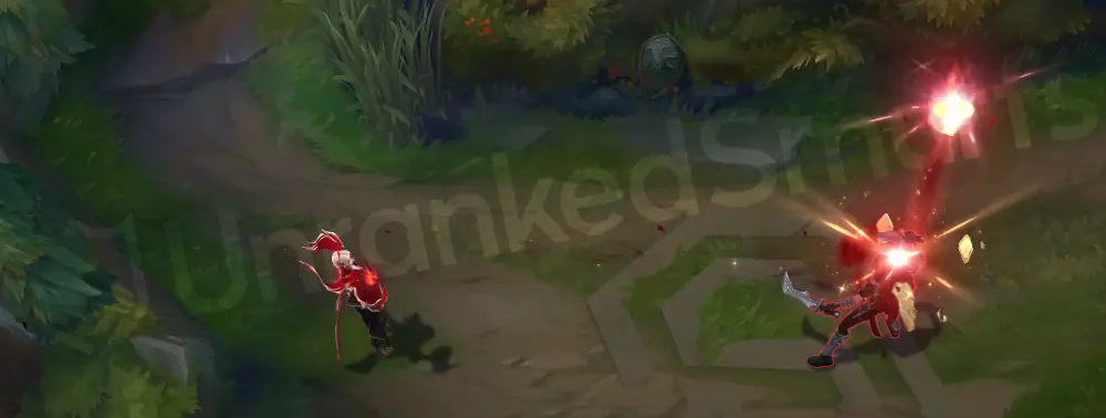 Risen Legend LeBlanc W animation — return mark with silver flare (part 2)