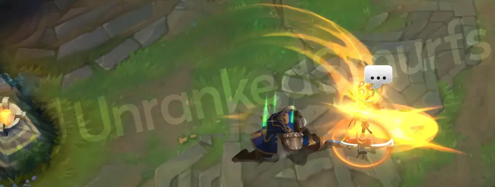 Rogue Admiral Garen Q animation with base visual effects