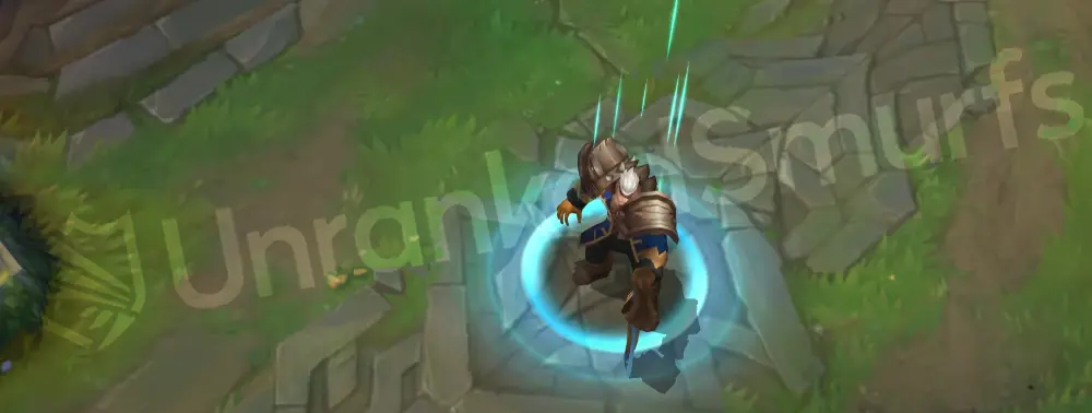 Rogue Admiral Garen recall, using base recall animation