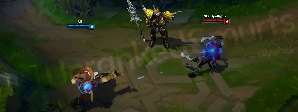 Ryze Whitebeard basic attack animation part 2 impact frame