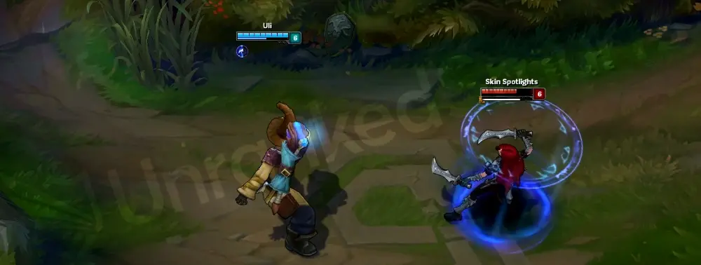 Ryze Whitebeard E animation with rune spread effect