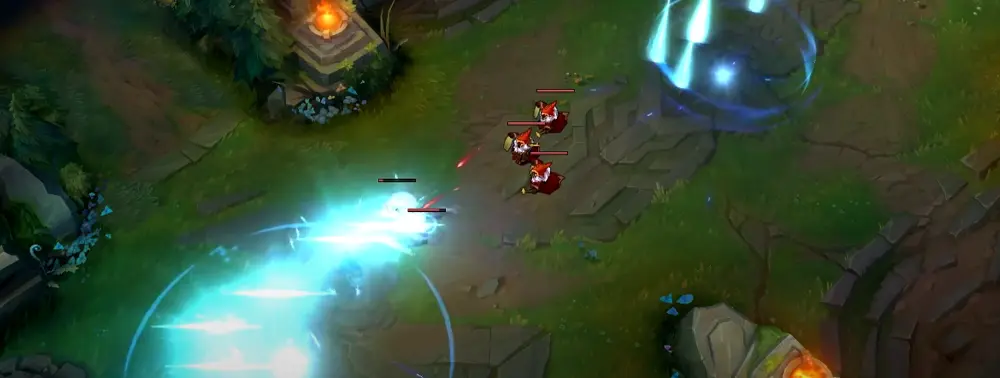 Ryze Whitebeard R animation with realm warp portal glow