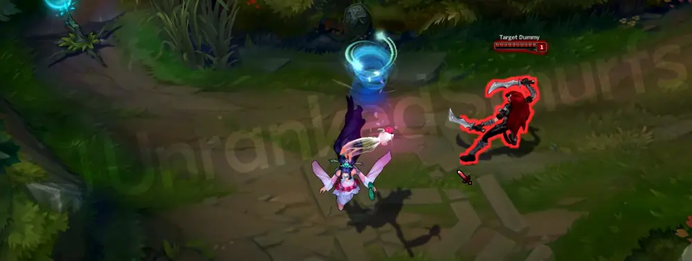 Sacred Sword Janna W - Zephyr cast with jade-tinted breeze