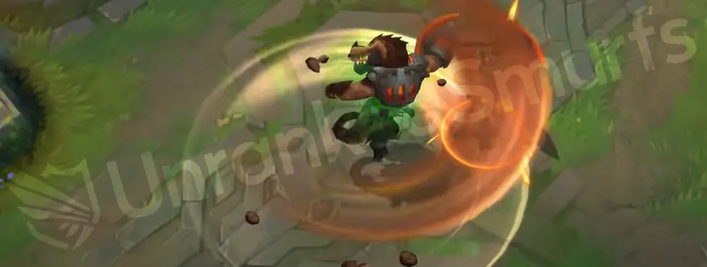 Scorched Earth Renekton Q: molten burst for Cull the Meek