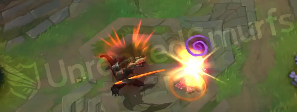 Scorched Earth Renekton W: fiery empowered cleave for Ruthless Predator