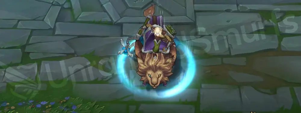 Sejuani Dawnchaser recall animation on Summoner’s Rift