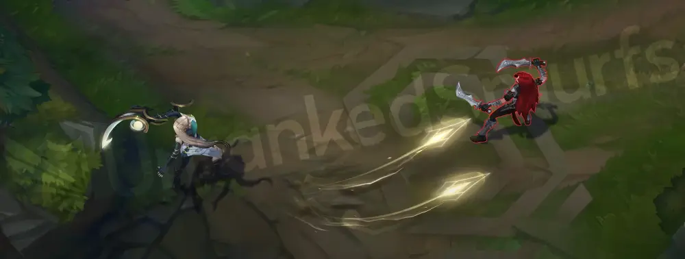 Sentinel Diana Q Part 1 – golden arc with geometric Sentinel patterns