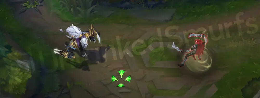 Sentinel Rengar E Bola Strike VFX part 2 hitting the target