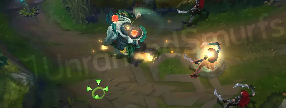 Shan Hai Scrolls Bard basic attack animation and stance